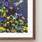 "Among the Flowers" Flower Print