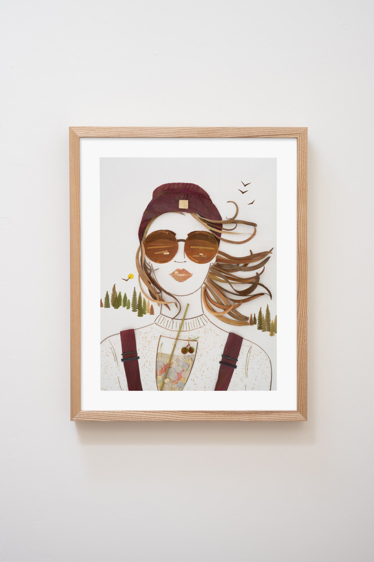 "Après Ski" Flower Print