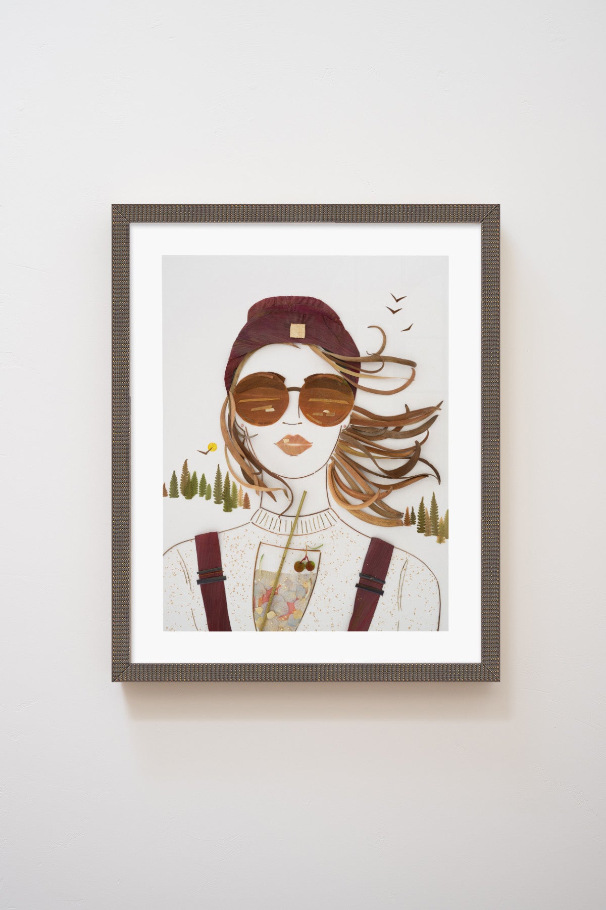 "Après Ski" Flower Print