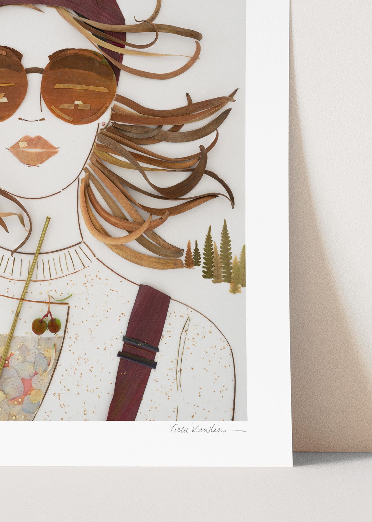 "Après Ski" Flower Print