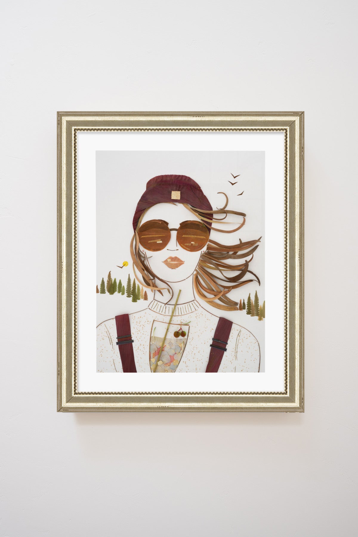 "Après Ski" Flower Print