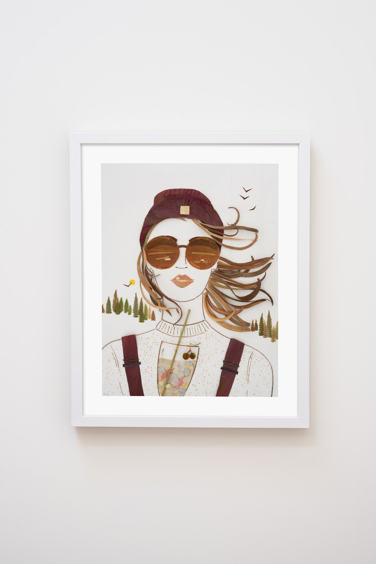 "Après Ski" Flower Print