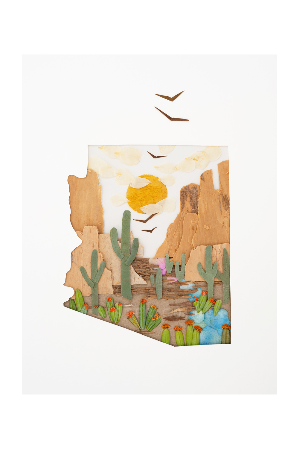 "Arizona" Flower Print