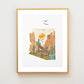 "Arizona" Flower Print