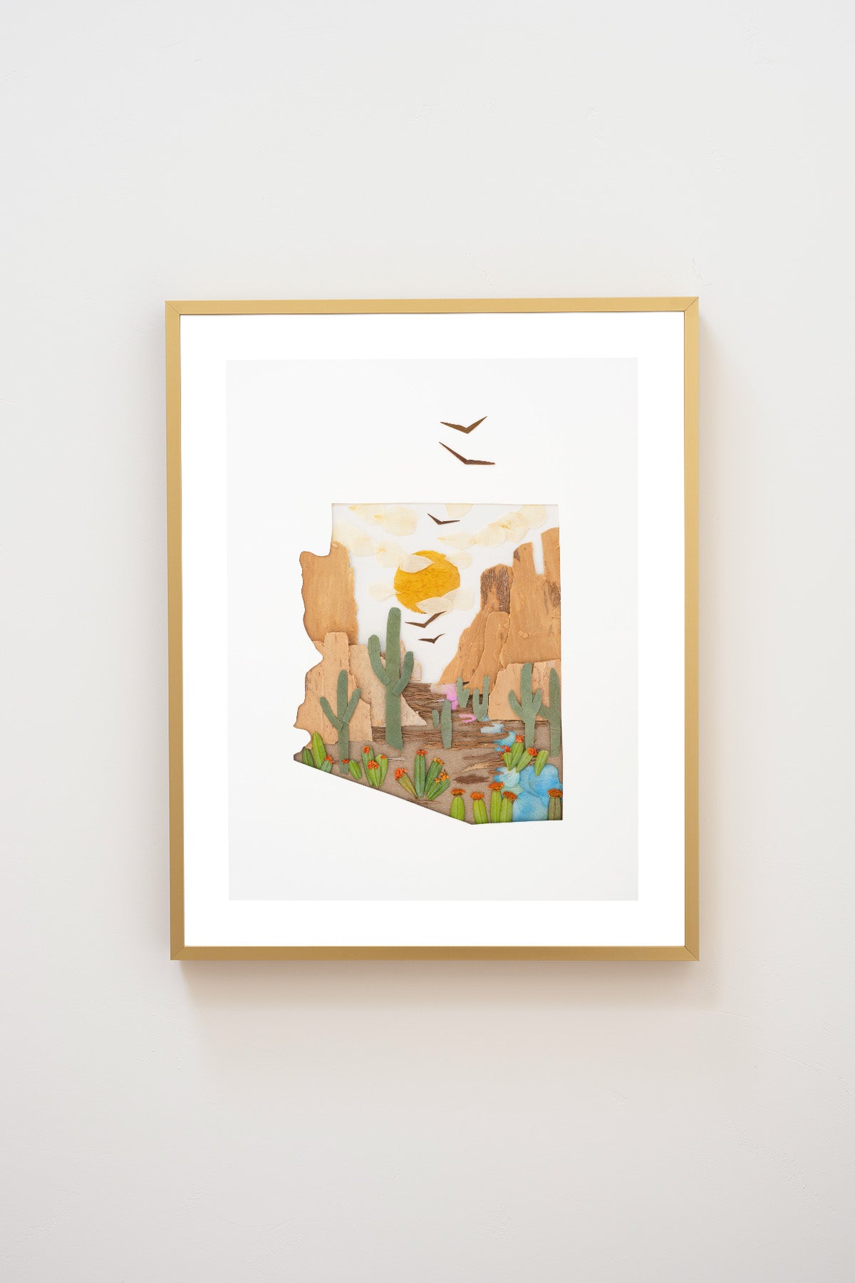 "Arizona" Flower Print
