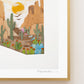 "Arizona" Flower Print