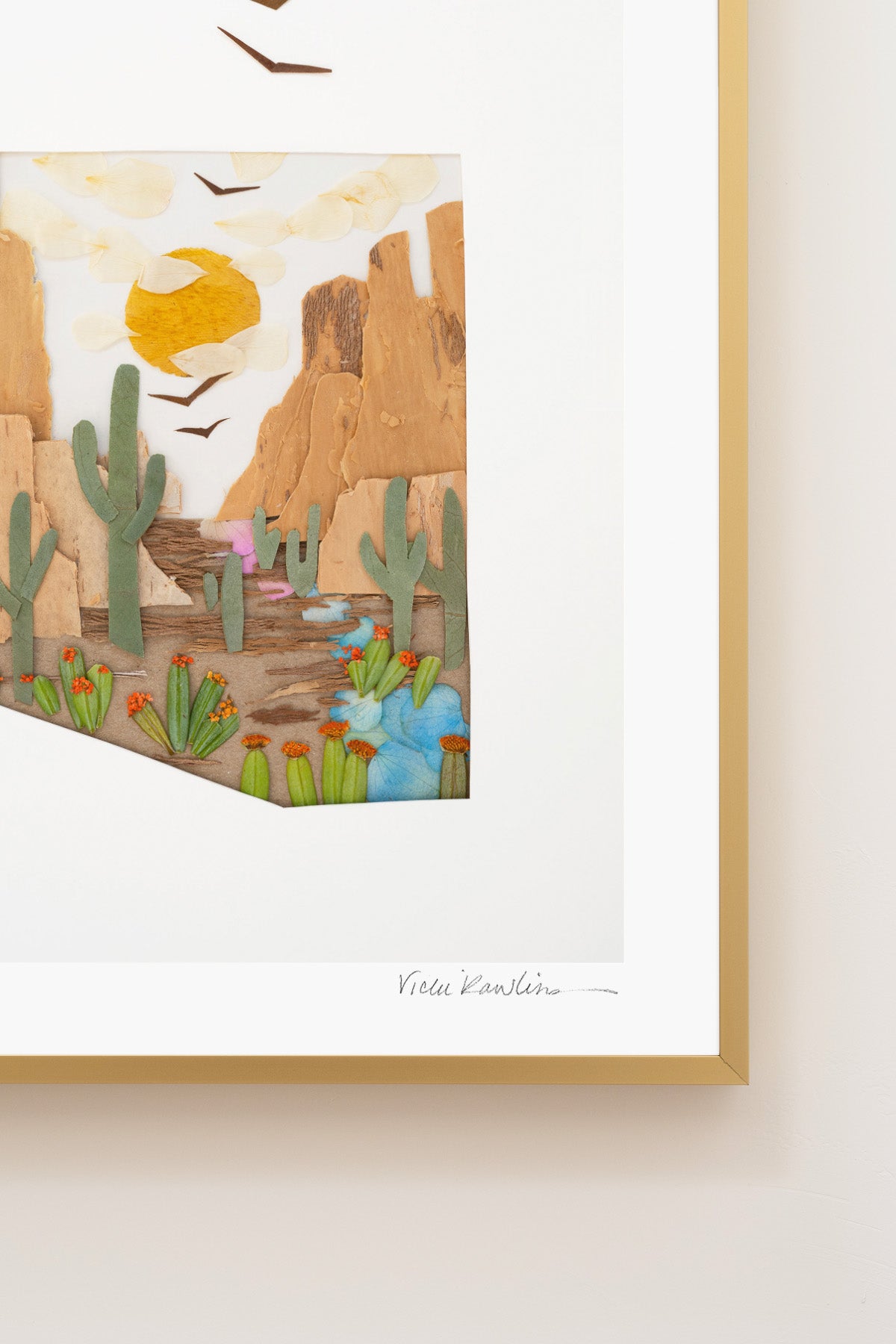 "Arizona" Flower Print