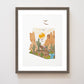 "Arizona" Flower Print