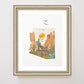 "Arizona" Flower Print