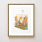 "Arizona" Flower Print