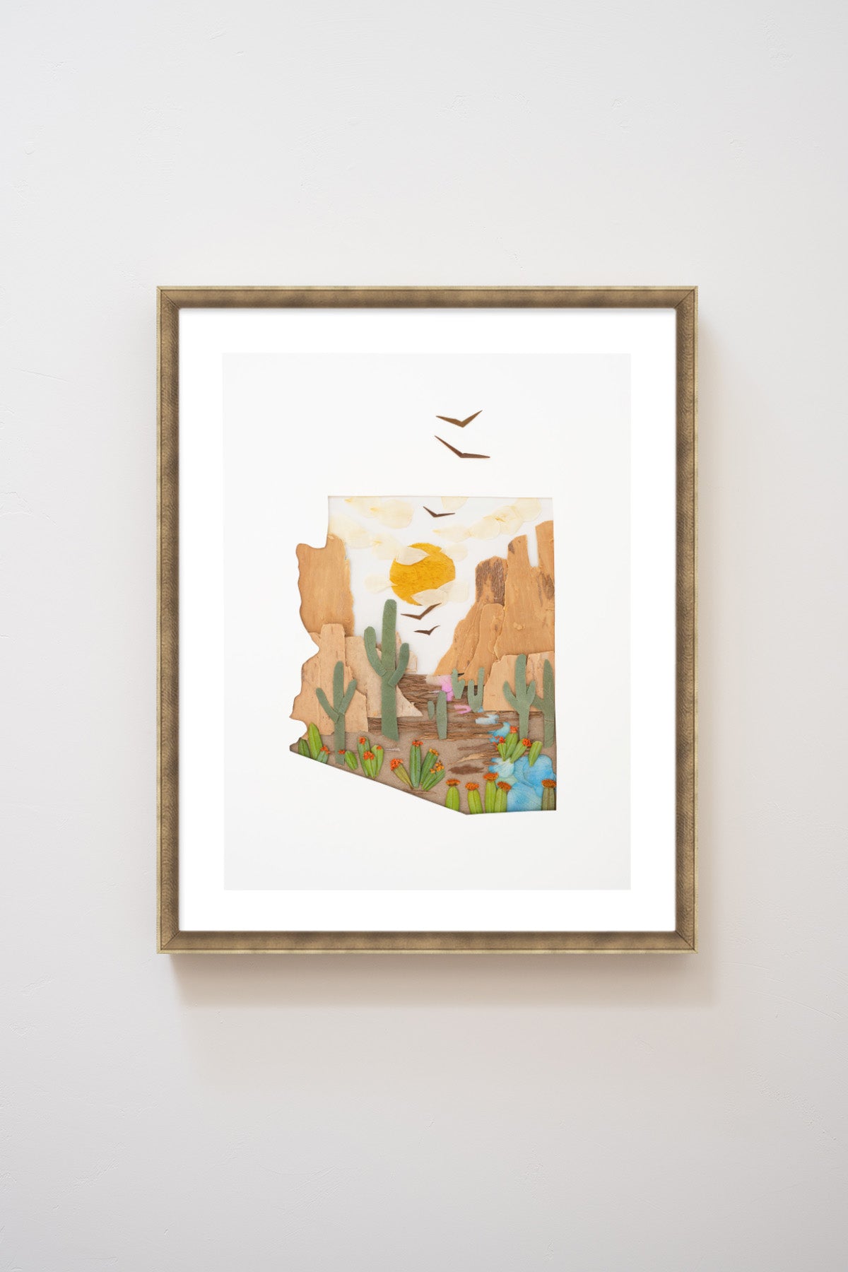"Arizona" Flower Print