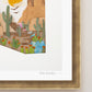 "Arizona" Flower Print
