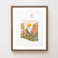 "Arizona" Flower Print