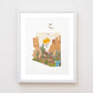 "Arizona" Flower Print