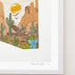 "Arizona" Flower Print