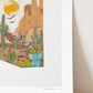 "Arizona" Flower Print