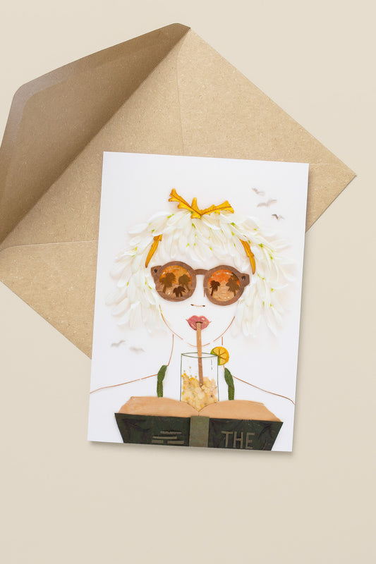 "Beach Read" Greeting Card