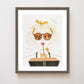 "Beach Read" Flower Print