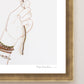 "Birds of a Feather" Flower Print
