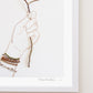 "Birds of a Feather" Flower Print