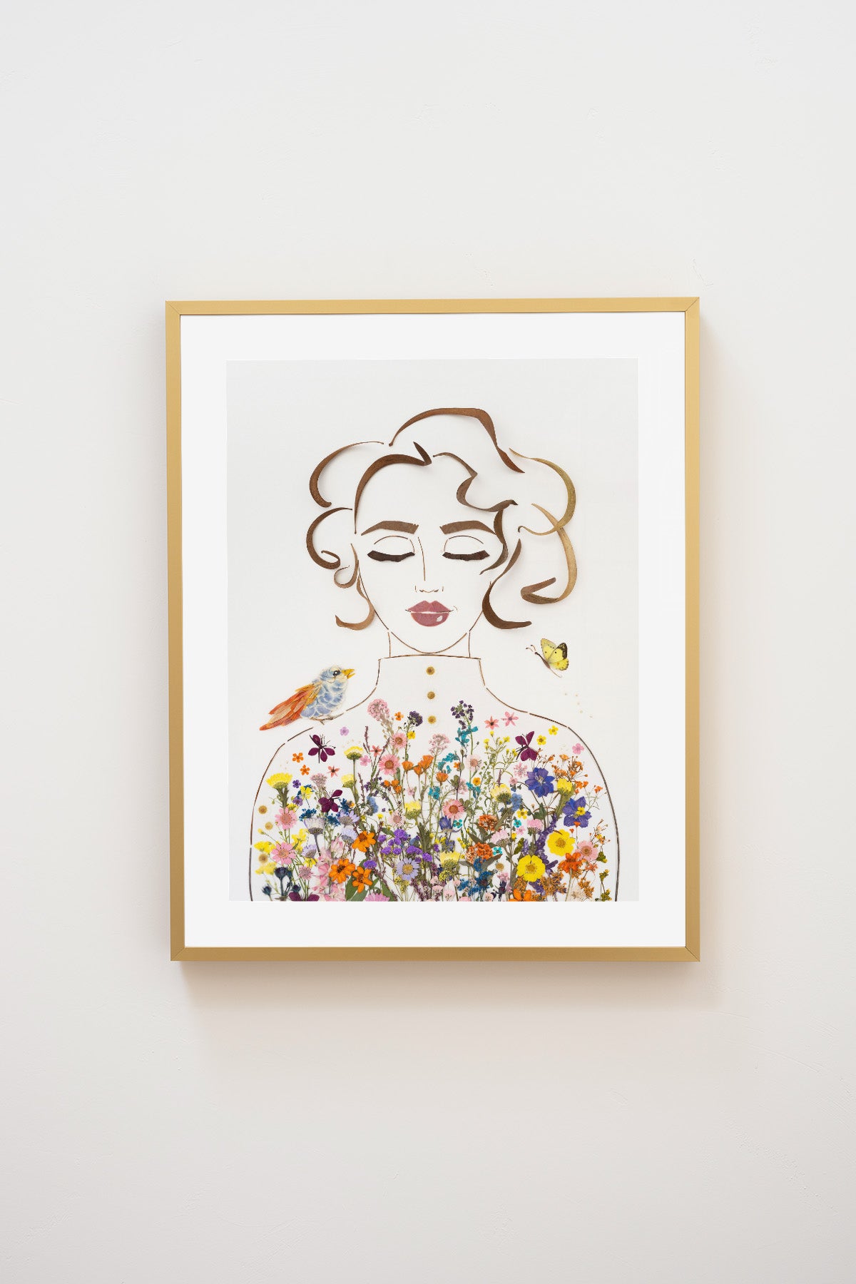 "Bloom Where You're Planted" Flower Print