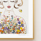"Bloom Where You're Planted" Flower Print