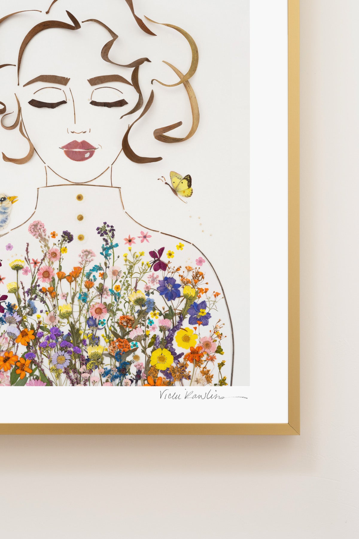 "Bloom Where You're Planted" Flower Print