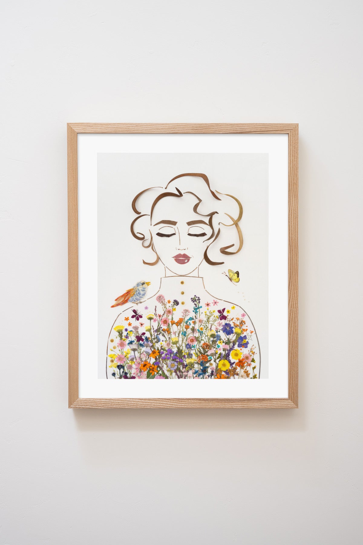 "Bloom Where You're Planted" Flower Print