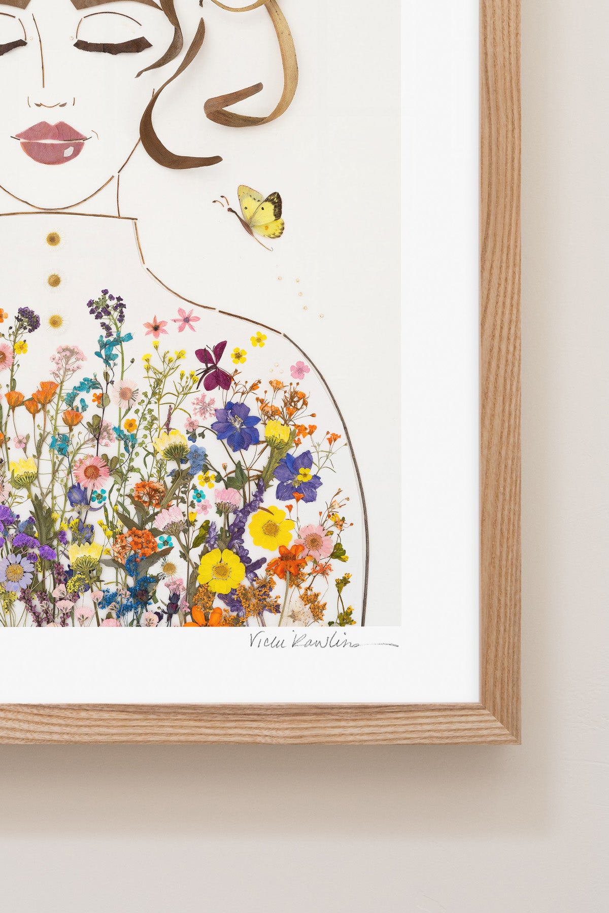 "Bloom Where You're Planted" Flower Print