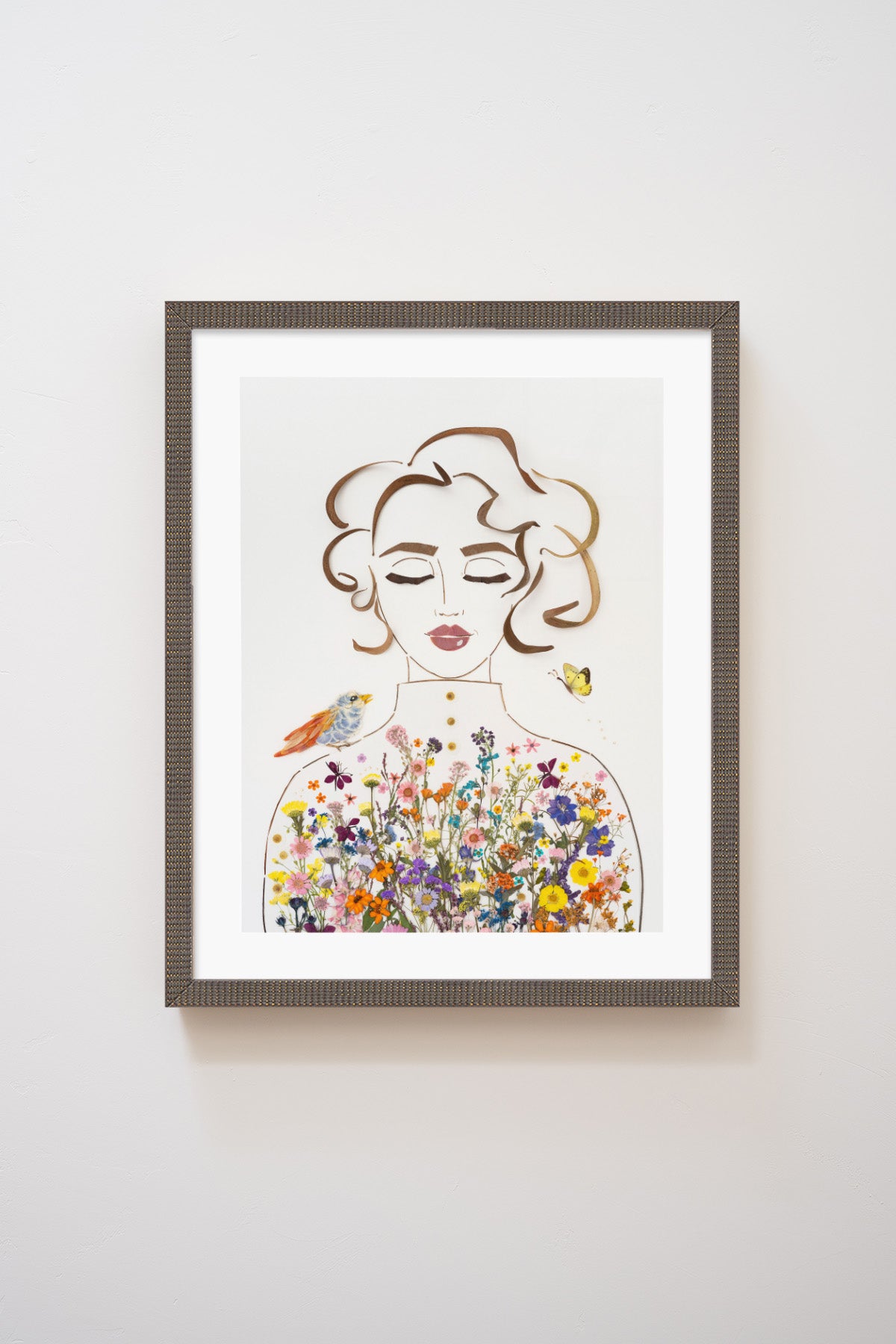 "Bloom Where You're Planted" Flower Print