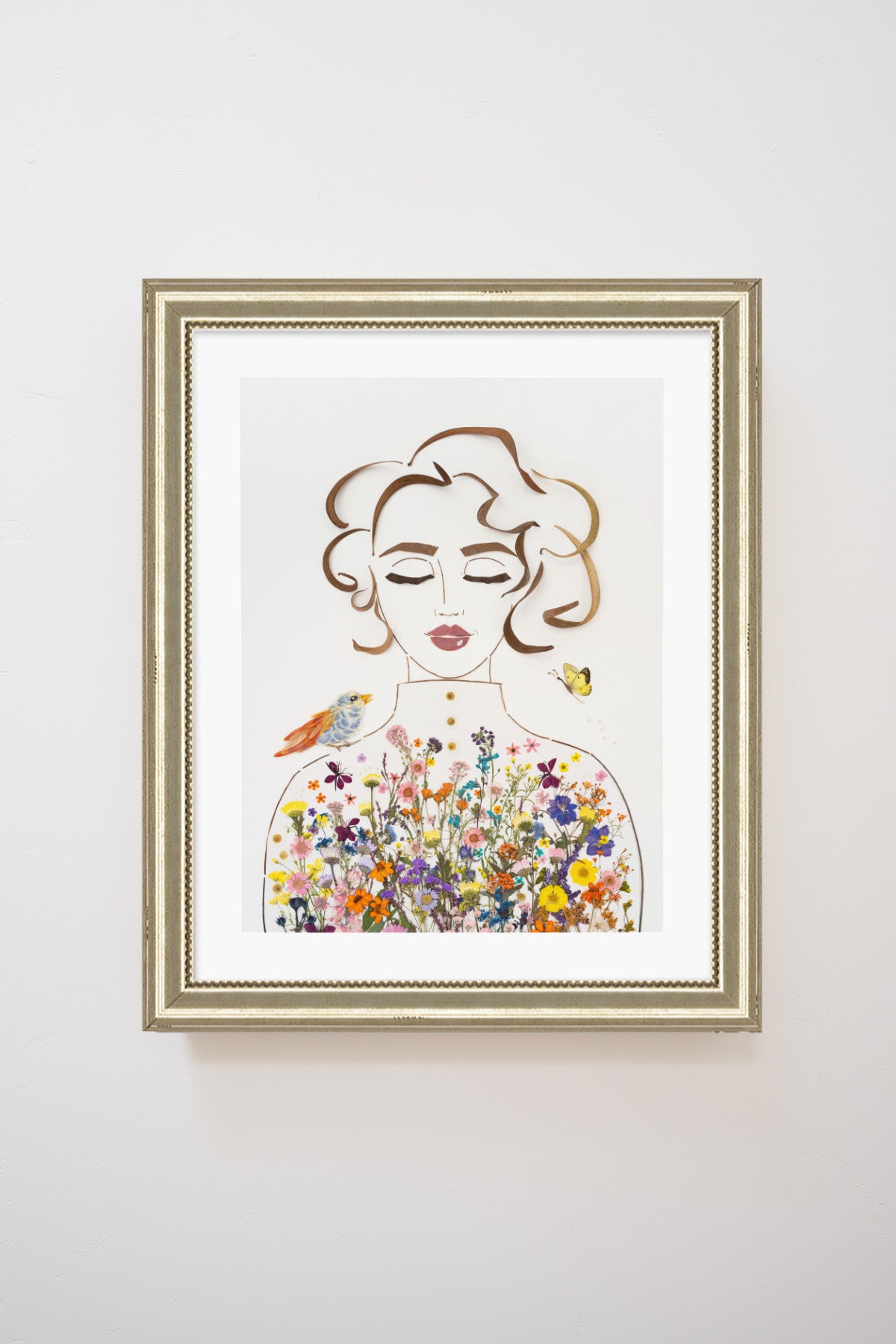 "Bloom Where You're Planted" Flower Print