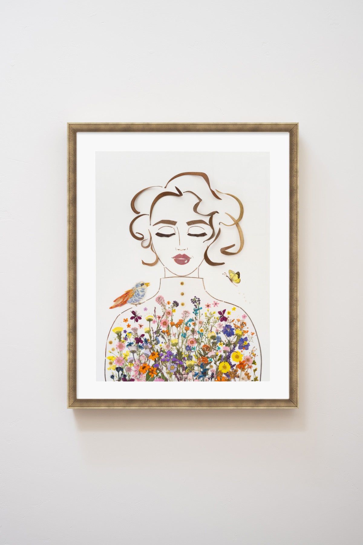 "Bloom Where You're Planted" Flower Print