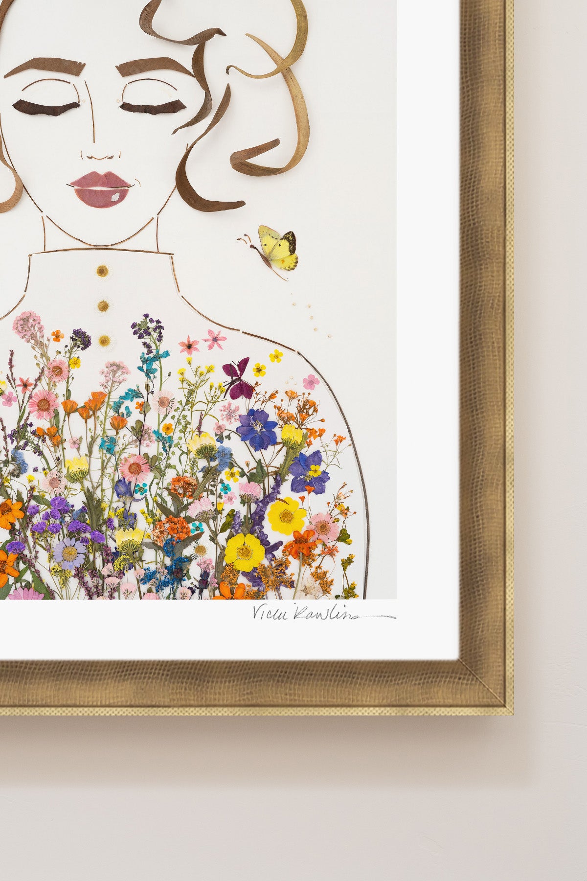 "Bloom Where You're Planted" Flower Print
