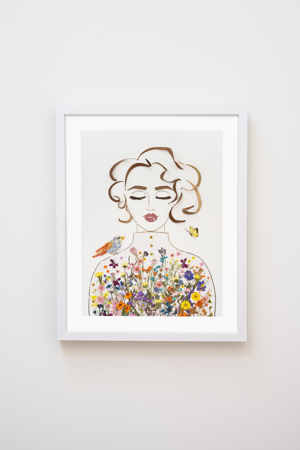 "Bloom Where You're Planted" Flower Print