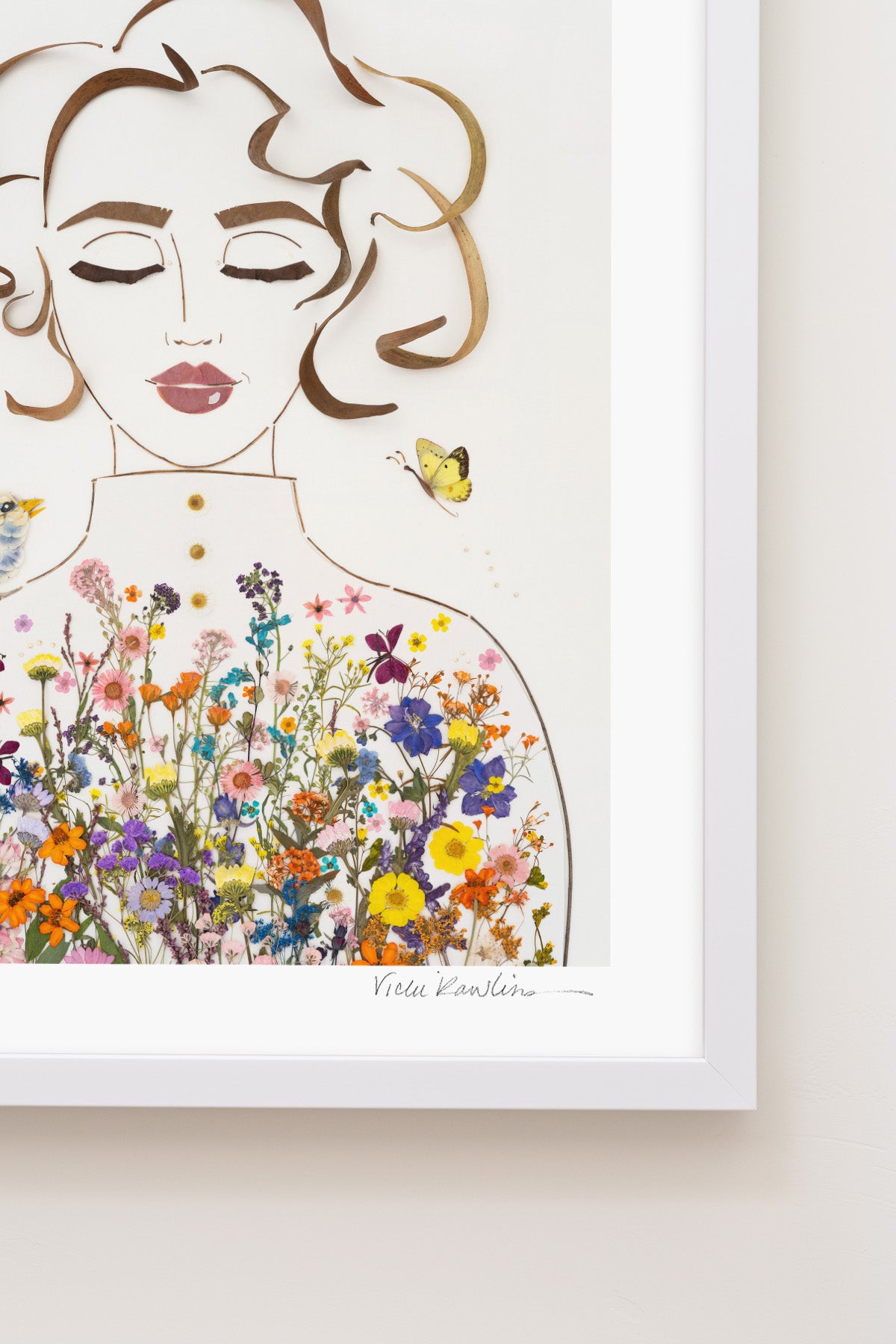 "Bloom Where You're Planted" Flower Print