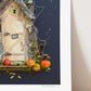 "BOO" Flower Print