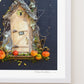 "BOO" Flower Print