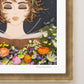 "Book Worm" Flower Print