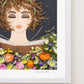 "Book Worm" Flower Print