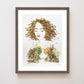 "Bridge to Peace" Flower Print