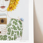 "But First, Coffee" Flower Print
