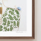 "But First, Coffee" Flower Print