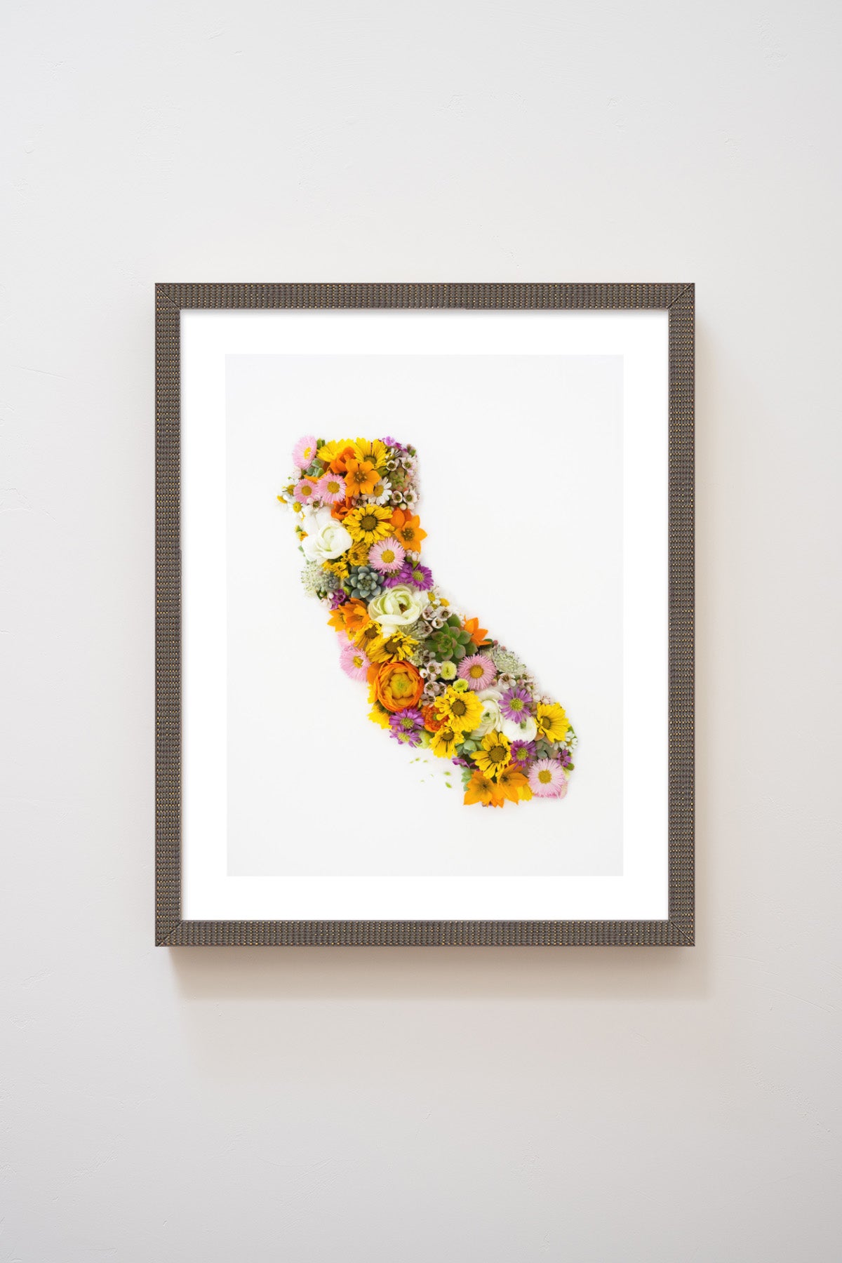 "California" Flower Print