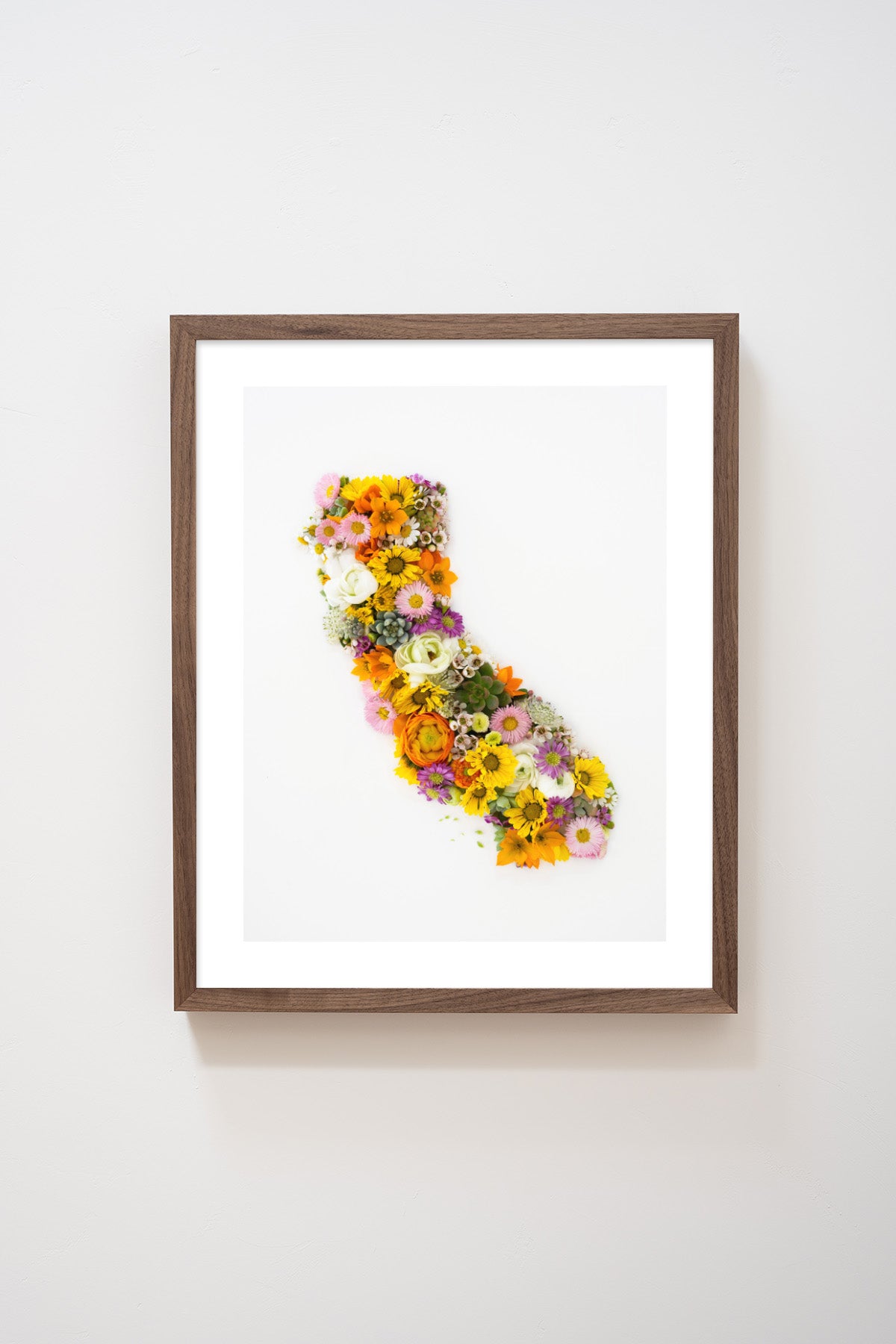 "California" Flower Print