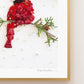 "Cardinal" Flower Print