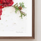 "Cardinal" Flower Print