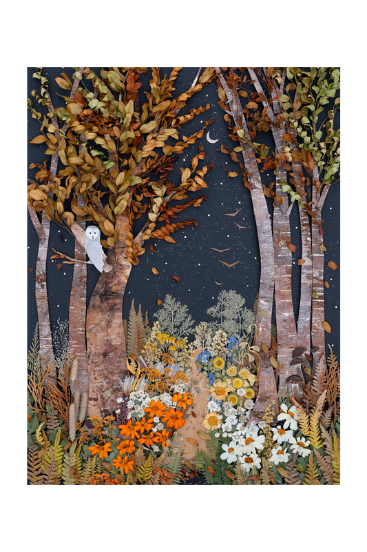 "Changing Seasons" Flower Print