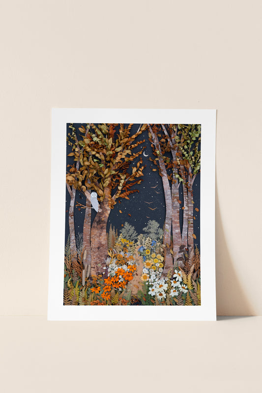 "Changing Seasons" Flower Print