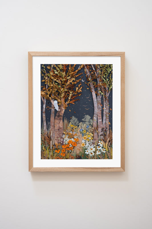 "Changing Seasons" Flower Print