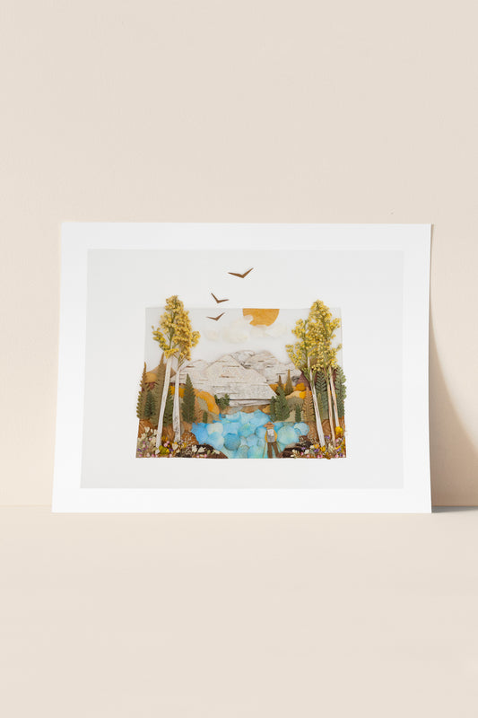 "Colorado" Flower Print